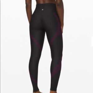 Lululemon Mapped Out High Rise Tights Size 4